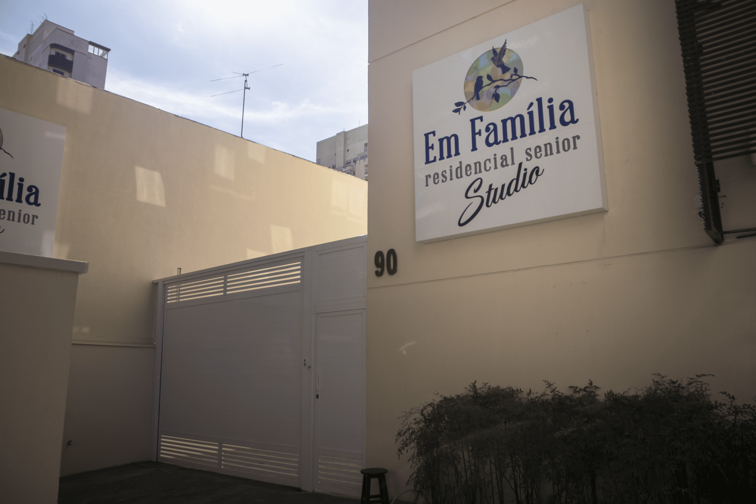 Vista do residencial Em Família Studio