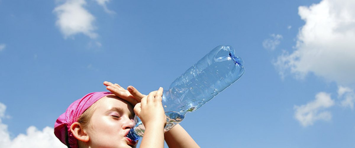 Calor e baixa ingestão de líquido