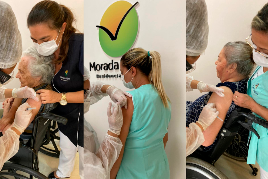 Vacina Contra Covid-19 Chega Para Os Moradores do Residencial Em Família